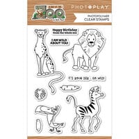 PhotoPlay - A Day At The Zoo Collection - Clear Photopolymer Stamps