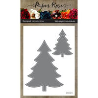 Paper Rose - Dies - Stitched Christmas Trees