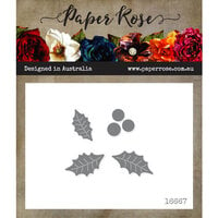 Paper Rose - Dies - Holly Leaf - Small