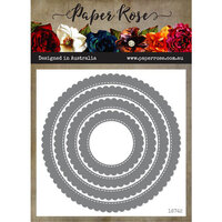 Paper Rose - Dies - Scalloped Circle Frames