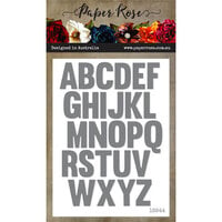 Paper Rose - Dies - Alphabet