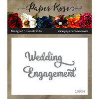 Paper Rose - Dies - Wedding Engagement - Small