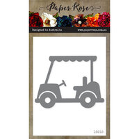 Paper Rose - Dies - Golf Cart - Large