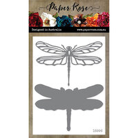 Paper Rose - Dies - Dragonfly - Large