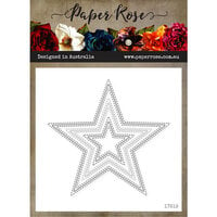 Paper Rose - Dies - Nesting Stitched Stars