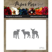 Paper Rose - Dies - Three Little Lambs