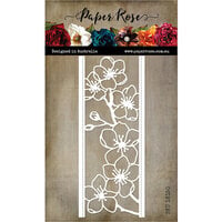 Paper Rose - Dies - Lovely Florals Blossom Border