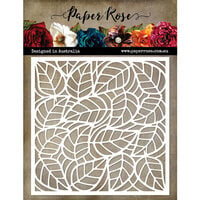 Paper Rose - 6 x 6 Stencils - Leaves