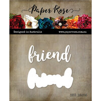 Paper Rose - Dies - Friend Layered