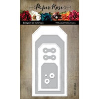 Paper Rose - Dies - Stitched Tags