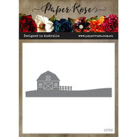 Paper Rose - Dies - Farm Border 2 - Barn