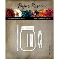 Paper Rose - Dies - Mason Jar