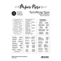 Paper Rose - A5 Collection Pack - Uplifting Type Sentiment