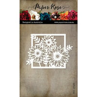 Paper Rose - Dies - Bloom Square Frame