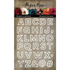 Paper Rose - Dies - Outline Alphabet