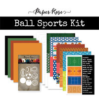 Paper Rose - Cardmaking Kit - Ball Sports