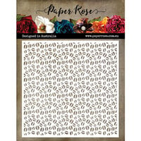 Paper Rose - 6 x 6 Stencils - Coffee Beans