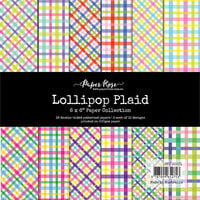 Paper Rose - 6 x 6 Collection Pack - Lollipop Plaid