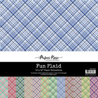 Paper Rose - 12 x 12 Collection Pack - Fun Plaids