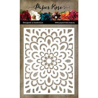 Paper Rose - Dies - Doodle Flower Cover Plate 2