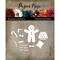 Paper Rose - Christmas - Dies - Gingerbread Person Builder