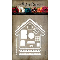 Paper Rose - Christmas - Dies - Gingerbread House Builder