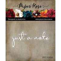 Paper Rose - Dies - Just A Note Fine Script