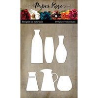 Paper Rose - Dies - Little Vases