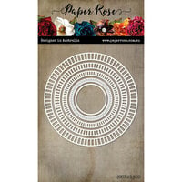 Paper Rose - Dies - Track Circle Frames