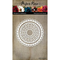 Paper Rose - Dies - Evelyn Mandala Circle