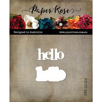 Paper Rose - Dies - Hello - Layered Sentiment - Set