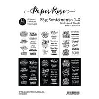 Paper Rose - A5 Collection Pack - Big Sentiments 1.0