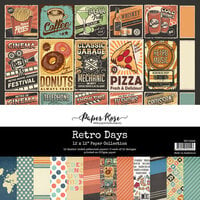 Paper Rose - 12 x 12 Collection Pack - Retro Days