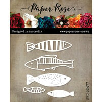 Paper Rose - Dies - Fish Family
