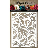 Paper Rose - Dies - Gum Leaf Rectangle Cover Plate