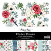 Paper Rose - 12 x 12 Collection Pack - Winter Blooms