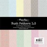 Paper Rose - 6 x 6 Collection Pack - Bush Pattern 1.3