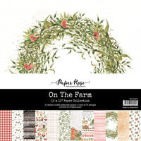 Paper Rose - 12 x 12 Collection Pack - On The Farm