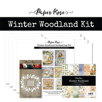 Paper Rose - Cardmaking Kit - Winter Woodland