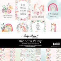 Paper Rose - 12 x 12 Collection Pack - Unicorn Party