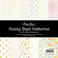 Paper Rose - 6 x 6 Collection Pack - Sunny Days Patterns
