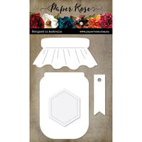 Paper Rose - Dies - Confetti Jar 1