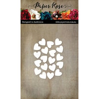 Paper Rose - Dies - Confetti Jar Heart Add-On
