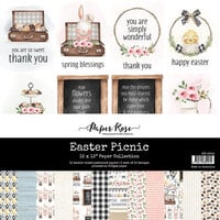 Paper Rose - 12 x 12 Collection Pack - Easter Picnic