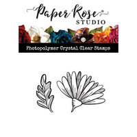 Paper Rose - Clear Photopolymer Stamps - Olivia's Bloom