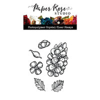 Paper Rose - Clear Photopolymer Stamps - Valerie's Bloom