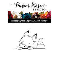 Paper Rose - Clear Photopolymer Stamps - Frankie The Fox