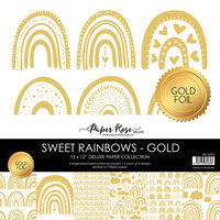 Paper Rose - 12 x 12 Collection Pack - Sweet Rainbows