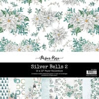 Paper Rose - 12 x 12 Collection Pack - Silver Bells 2