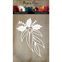 Paper Rose - Aussie Christmas Collection - Dies - Gum Leaves and Holly - Bouquet - Large